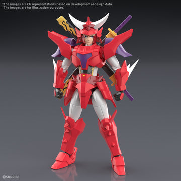 30MF Yoroi-Shinden Samurai Troopers (Ronin Warriors) Gai of the Heat